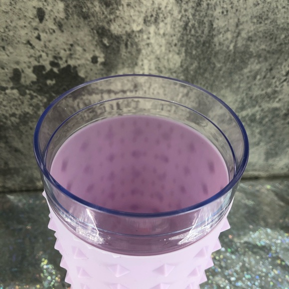 Cute 34oz Purple Spike Sleeved Tumbler - Picture 7 of 14
